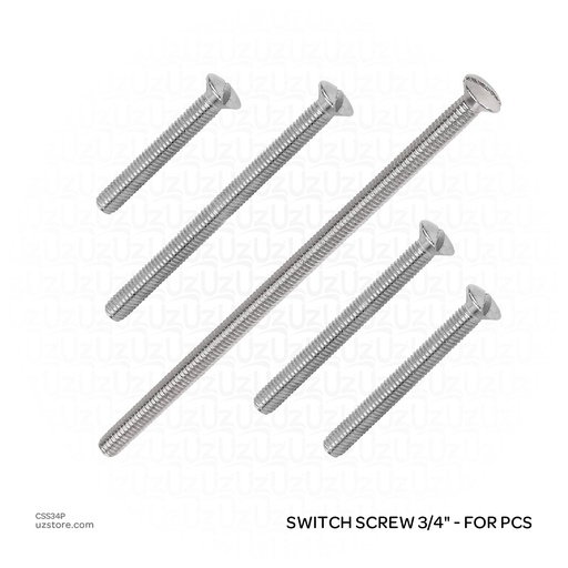 [CSS34P] Switch Screw 3/4" - for PCS