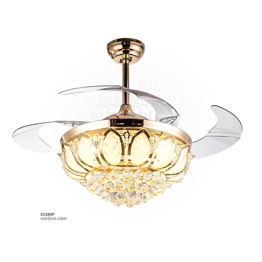[E1280P] Decorative Fan With LED 3067-F42-3010