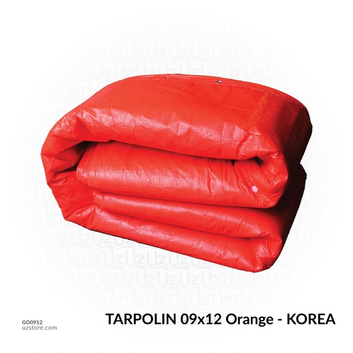 [GO0912] TARPOLIN 09x12 KOREA Organe no:1
