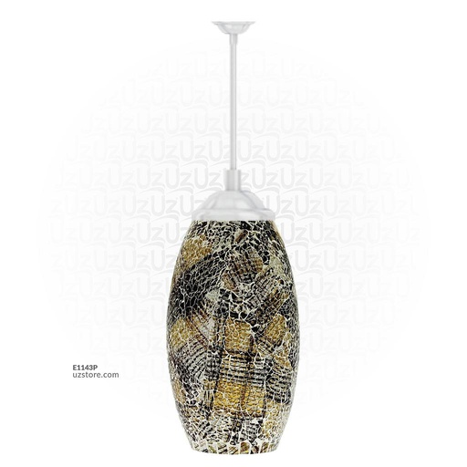 [E1143P] Celling Mosaic Glass Light