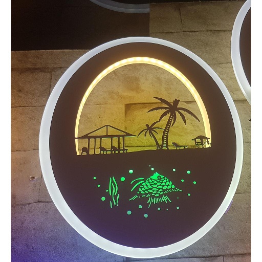 [E1061MY] LED مصباح جداري