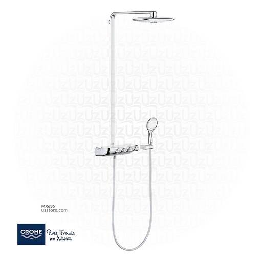 [GR26250000] GROHE Rainshower System SmartControl Duo 360 Shower system with Safety Mixer for wall mounting , 26250000 , chrome