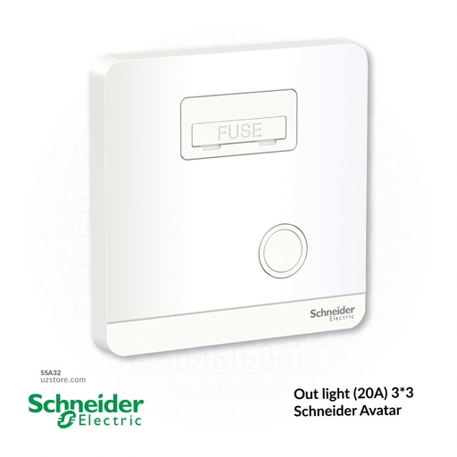 [SSA32] Outlet (25A) 3*3 Schneider Avatar (E8331TBWE)