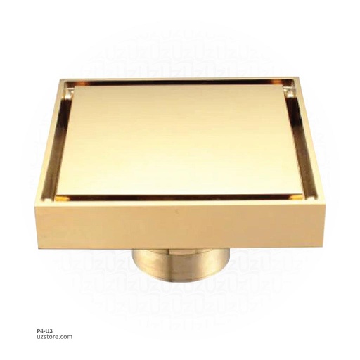 [P4-U3] Archaize Color Brass Floor Drain 9873QLC 10*10