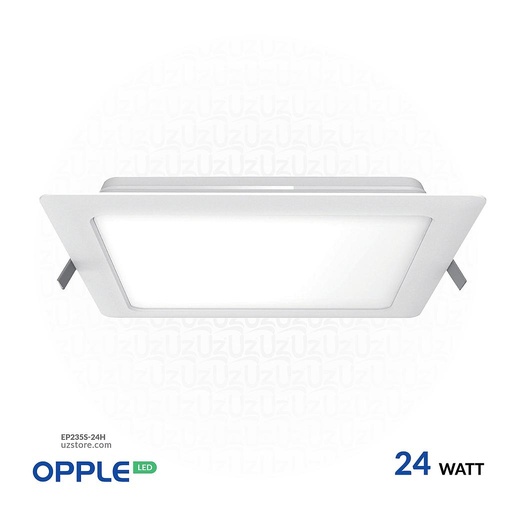 [EP235-12H] OPPLE LED Down Light Ecomax ESIII
 Square Slim 12W , 4000K Natural White 
