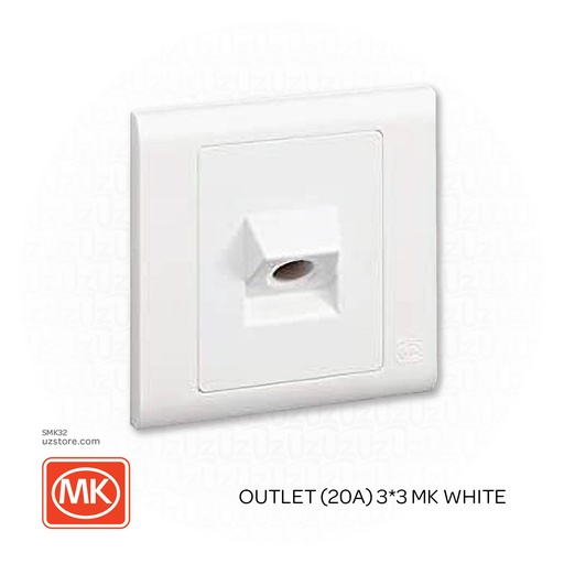 [SMK32] Outlet (20A) 3*3 MK White