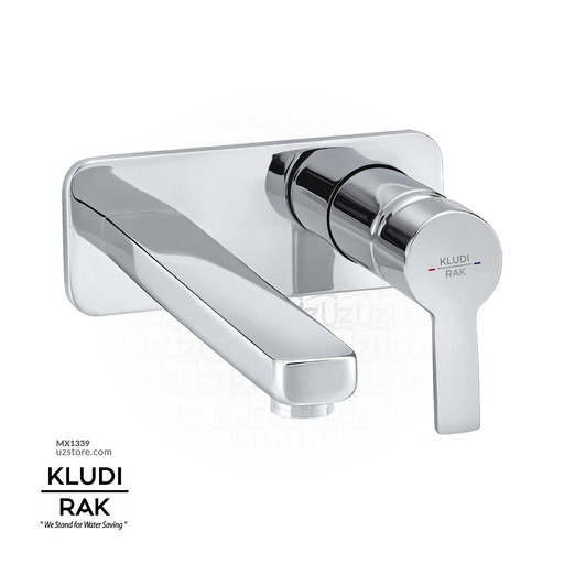 [MX1339] 2 Hole Wall Mounted Concealed Basin Mixer (220mm Spout) RAK13024