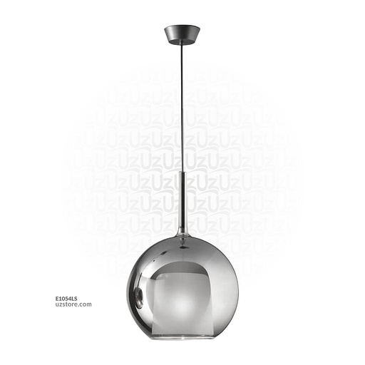 [E1054LS] Smoky grey Glass Pendant Light MD3227-250 D250