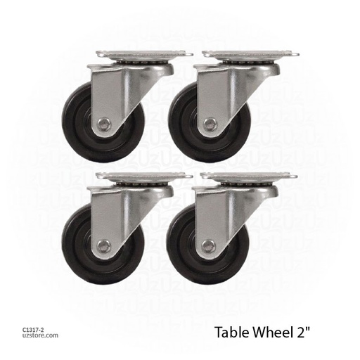 [C1317-2] Table Wheel 2"CT-44017