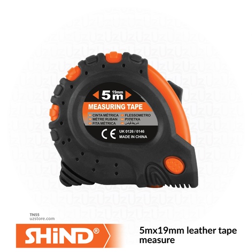 [TN55] Shind - 5m*19mm leather tape measure 94514