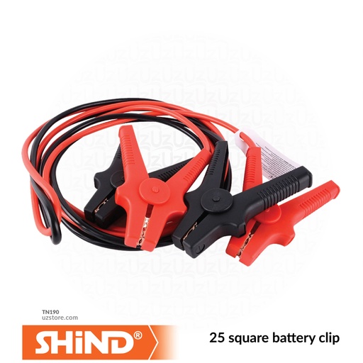 [TN190] Shind - 25 square battery clip 37523