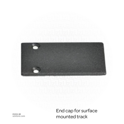 [E1211-SE] End cap for surface mounted track 410028