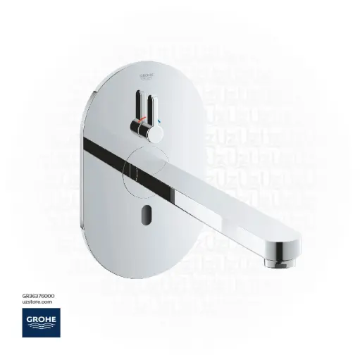 [GR36376000] GROHE Eurosmart Cosmopolitan E Infra-red electronic basin mixer with mixing 
device and adjustable temperature limiter , 36376000 , chrome