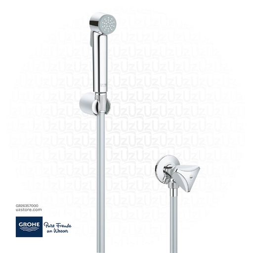 [GR26357000] GROHE Tempesta-F Wall holder set with angle valve 1 spray , 26357000 , chrome