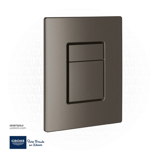 [GR38732AL0] GROHE Skate Cosmopolitan Wall plate , 38732AL0 , brushed hard graphite