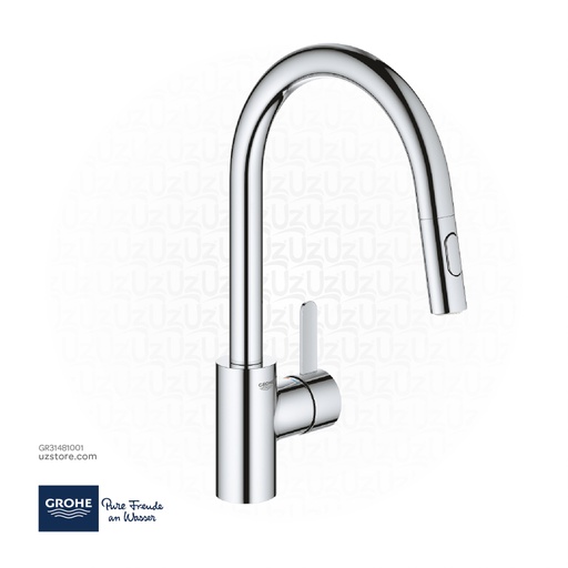 [GR31481001] GROHE Eurocosmo Single-lever sink mixer 1/2" , 31481001 , chrome