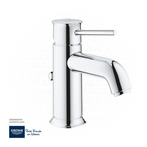 [GR32862000] GROHE BauClassic Single-lever basin mixer 1/2" , 32862000 , chrome