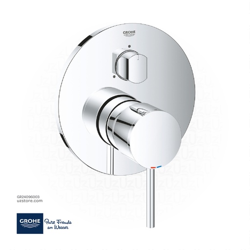 [GR24096003] GROHE Atrio Single-lever mixer with 3-way diverter , 24096003 , chrome