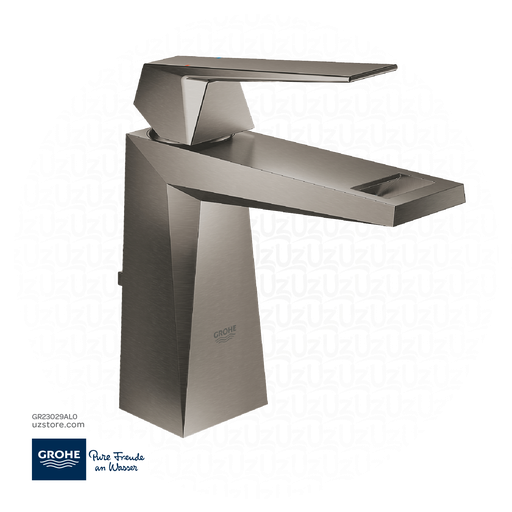 [GR23029AL0] GROHE Allure Brilliant Single-lever basin mixer 1/2"
M-Size , 23029AL0 , brushed hard graphite