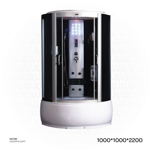 [WC730] Shower Enclosure with Jacuzzi And steam ZS-6208 1000*1000*2200