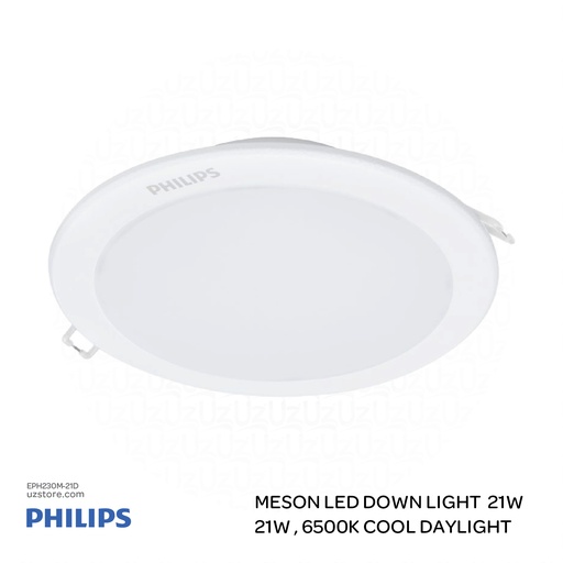 [EPH230M-21D] PHILIPS 59469 Meson LED Down Light 6.88 Inch, 175 21W , 6500K Cool DayLight 929003287502