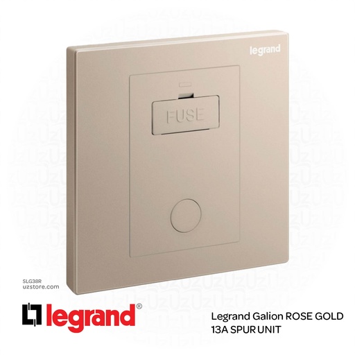 [SLG38R] Legrand Galion ROSE GOLD 13A SPUR UNIT