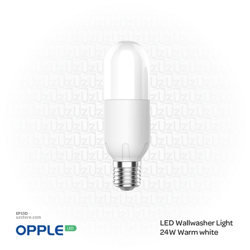 [EP15D] أوبل إضاءة عصاء ليد E27 بقوة 15 واط، 6500 كلفن لون ضوء نهاري أبيض
OPPLE E-Stick Lamp E27-15W-CT
