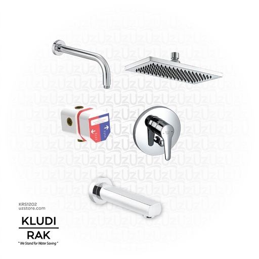 [KRS1202] KLUDI RAK Concealed Shower Bundle 202