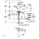 GROHE Eurosmart SLM ES Basin M 23393243E