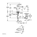 GROHE Eurosmart SLM Basin M 233222433