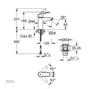 GROHE Eurosmart SLM Basin S PushOp 239222433