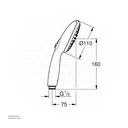 GROHE Tempesta 110 II Handshower WS 261612433