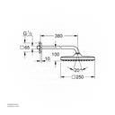 GROHE Tempesta Cube 250x250 Headshower Set 266872430