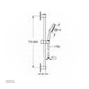 GROHE Tempesta Cube 110 Shw Rail Set 900mm WS 269082433