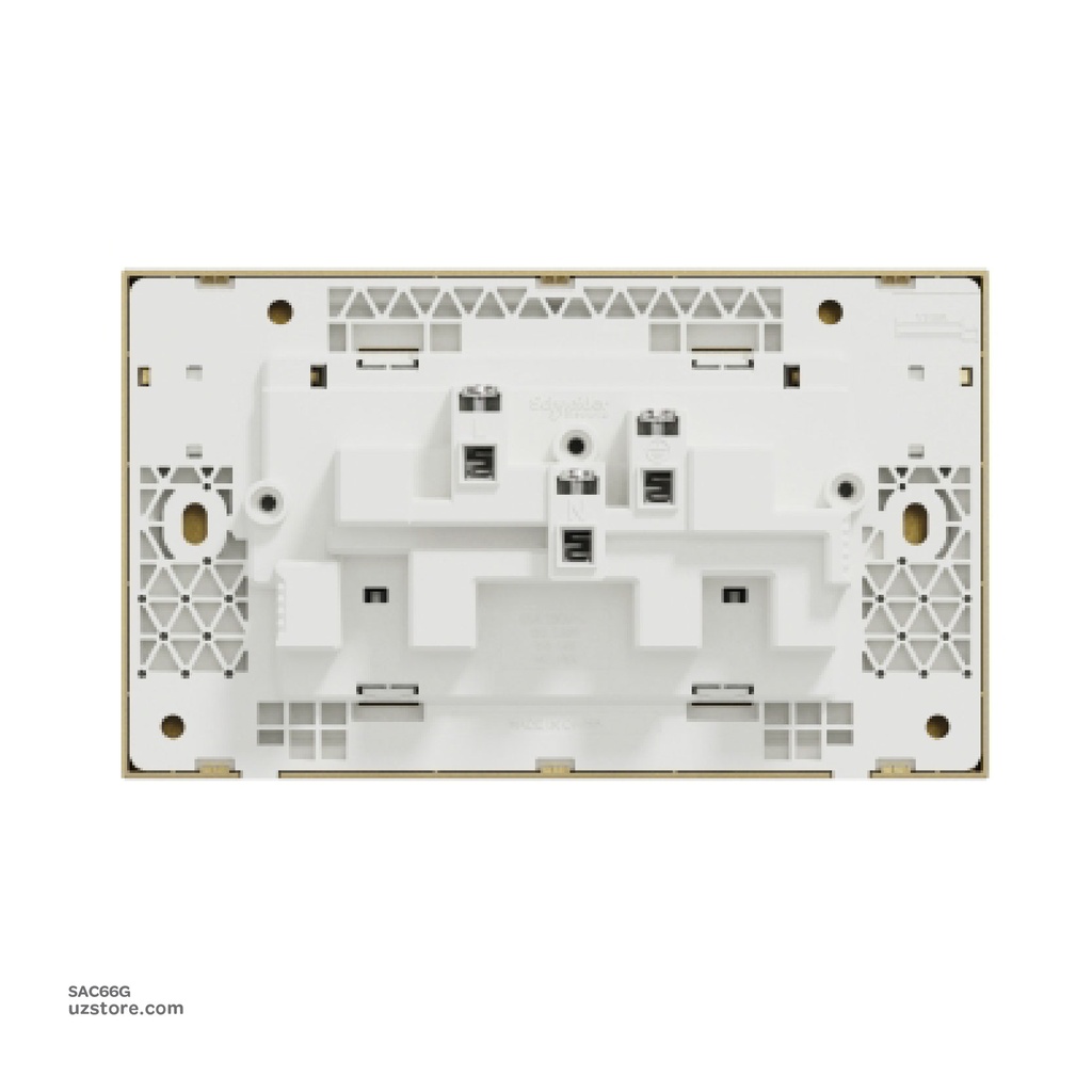 Switch socket Double 13*6*3 Schneider Avatar On C Wine Gold