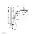 GROHE Tempesta SHW Syst w/Diverter WS 269802431