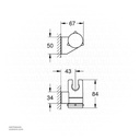 GROHE Tempesta Shower holder Adjust. 275952431