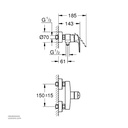 GROHE Eurosmart SLM Shw Exp 335552433