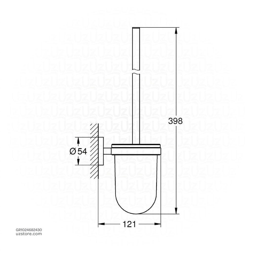 GROHE Essentials Toilet Brush Set 1024682430