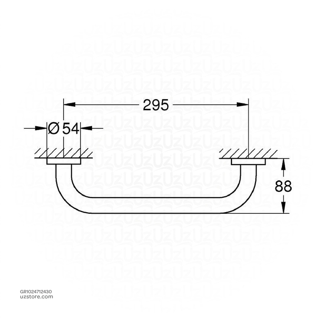 GROHE Essentials Grab Bar 1024712430