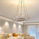 Pendant lamp Ø:1000*1
800*1
600*1 Stainless steel Rose gold+Mirror Black 3000K , 81616-10+8+6