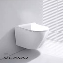Vlavu wall-hung toilet ( WC ) Tornado Flushing System P-trap: 180mm roughing-in UF seat & cover 490*360*355mm CB.16.0111