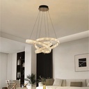 Pendant lamp Ø:900*W700*H1200 Stainless steel+Crystal Rose gold 3000K , 28550-900