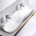 Vlavu Wall-hung basin
 Fixing to wall with back 530x440x360mm CB.39.0001