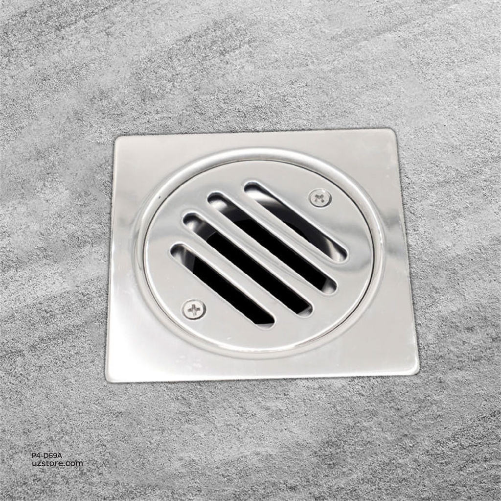 Drainex Stainless Steel 304 Floor Drain 10x10 CM 2'' Out
