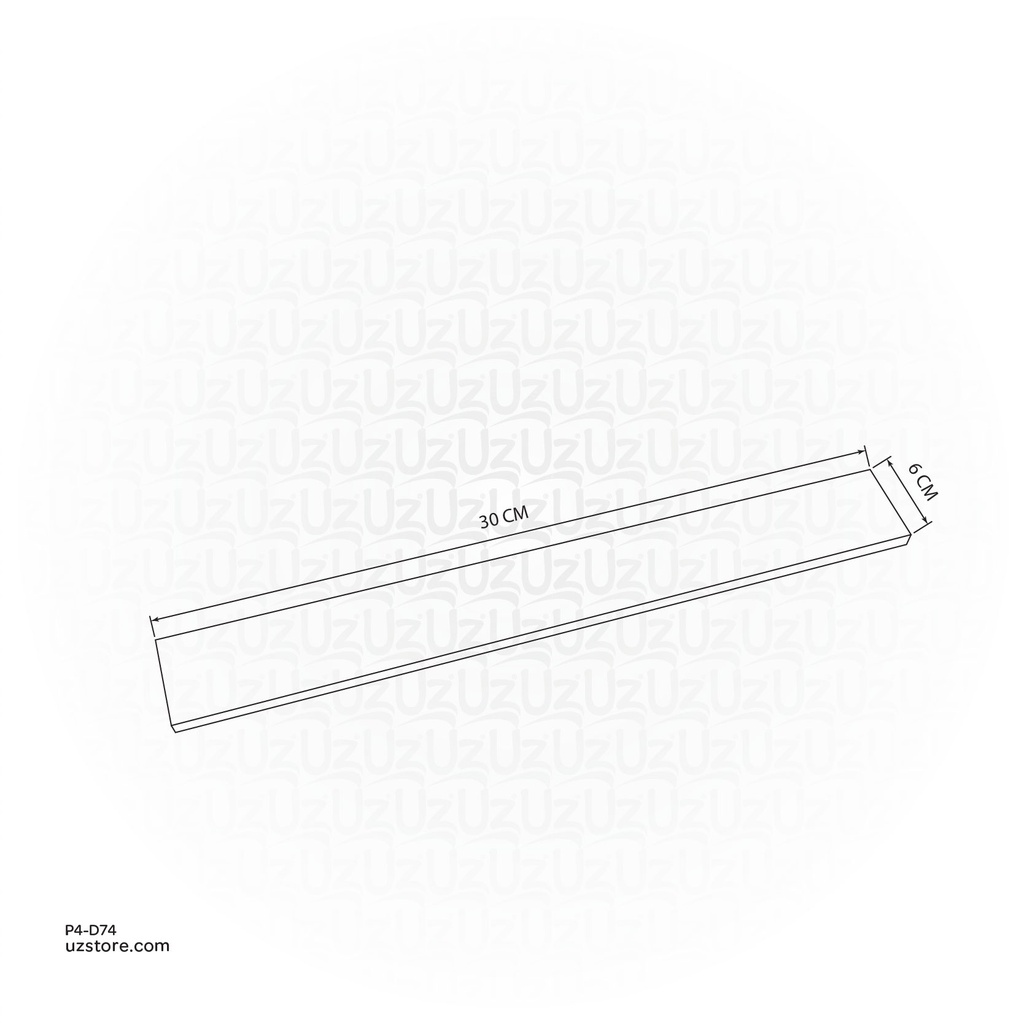 Drainex Stainless Steel 316 Linear Floor Drain 30cm lenght 6cm width 1.5" outlet Tile Model PA-S36-RSD-30x6-1.5C