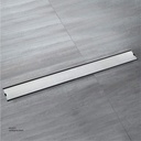 Drainex Stainless Steel 316 Linear Floor Drain 40cm lenght 6cm width 1.5" outlet Tile Model PA-S36-RSD-40x6-1.5C