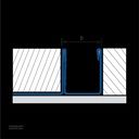 UROSHRINK Spain Tile Corner Steel Trim 330S-IB-13 Inox Brillio 13MM (ES) Bright Inox