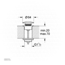 GROHE waste set 65807DA0