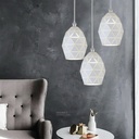 TRIBLE HANGING LIGHT 6511/3 WHITE